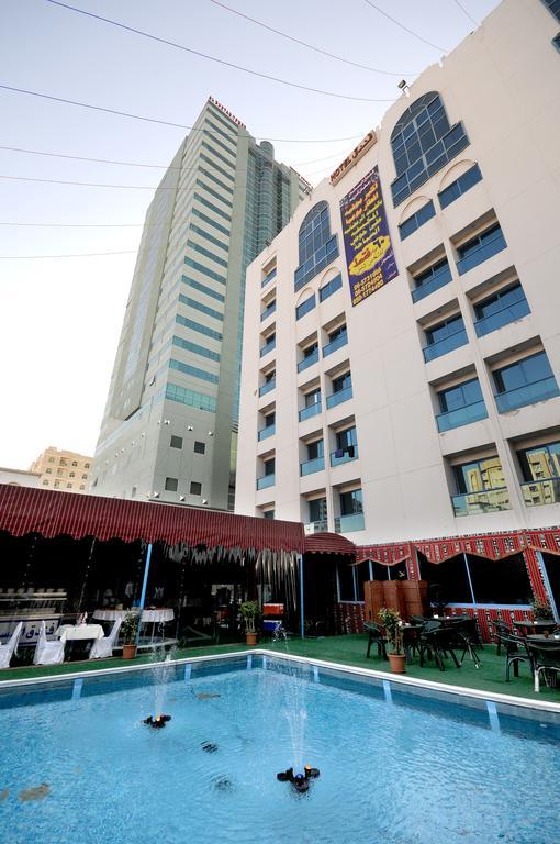 Al Bustan Flats Hotel Sharjah Exterior foto